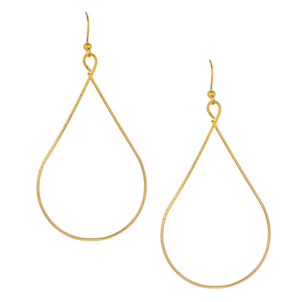 Pear Tear Drop Earrings