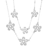 Flower Two Strand Necklace