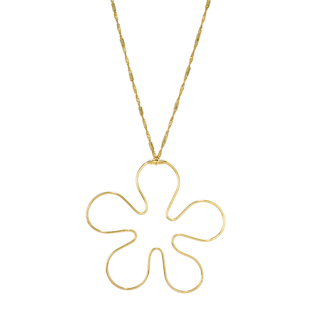 Handmade Flower Necklace